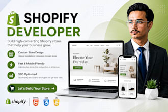 build and customize your shopify store