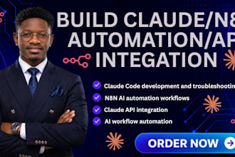 build claude or n8n ai automation,claude API,ai agent,claude code,n8n ai agent