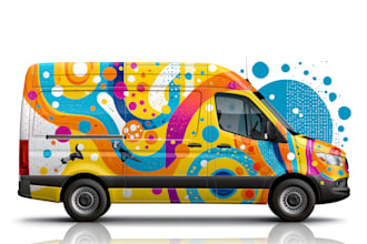 car wrap design and vehicle wrap design