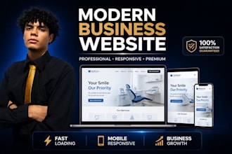 build a modern business website