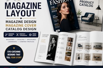 do magazine layout, magazine design, magazine cover, catalog design