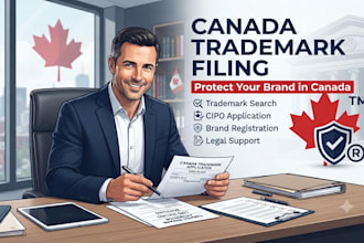 file and submit your trademark application in canada