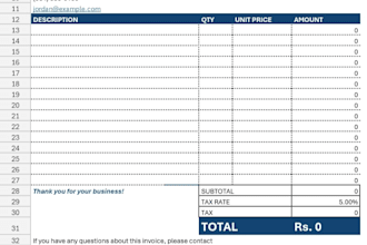 excel billing and invoice expert