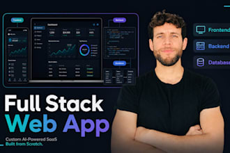 be your full stack developer for ai app development and saas