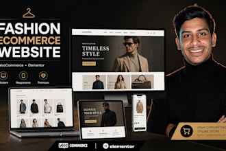 build a premium fashion ecommerce website with woocommerce