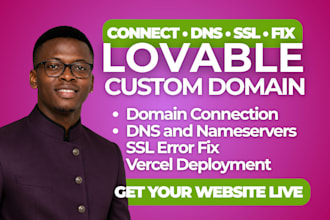 connect and fix your lovable custom domain