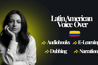 grabaré voz femenina para audiolibros o videos de youtube