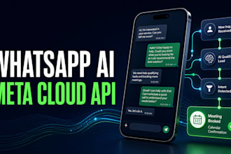build a whatsapp ai assistant using the official meta cloud API
