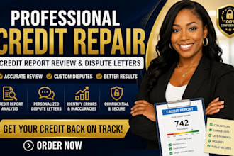 help improve your credit profile with a detailed report review