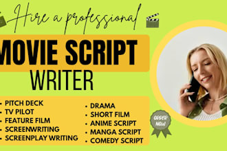 script editor, screenplay rewrite, script coverage movie feedback script editing