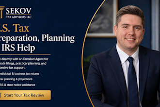 prepare your US individual federal and state tax return