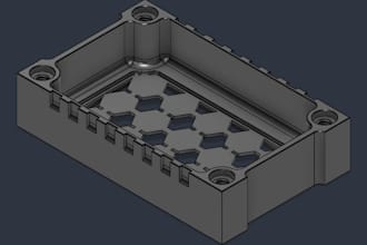 help to provide 3d cad models and cam toolpaths for parts