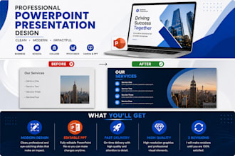 design a professional powerpoint presentation in canva or PPT