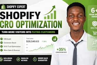 do shopify cro conversion rate optimization audit  increase ecommerce sales