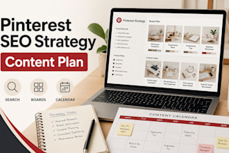 create a pinterest SEO strategy and content plan for your business
