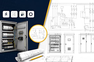 electrical schematic drawing wiring diagram electrical cad drawing panel layout