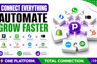 integrate pipedrive to whatsapp justcall typeform shopify hubspot xero quickbook