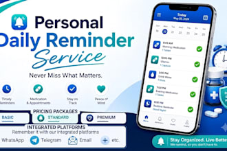 ican be your personal daily reminder assistant for meds and habits
