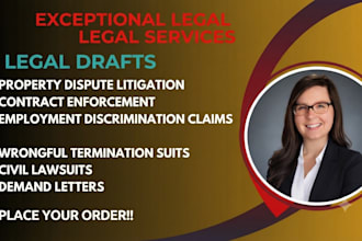 be your civil law expert for property, contract, and employment litigation now
