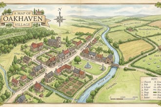 create custom village maps, city maps, and fantasy illustrations