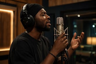 be your male gospel singer, christian, worship singer songwriter music producer