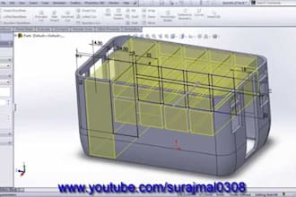 create automotive cad models, mechanical design, and solidworks parts