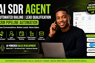 do ai sdr agent, automated dialing lead qualification, CRM pipeline automation