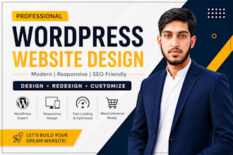 customize your wordpress website or template with elementor