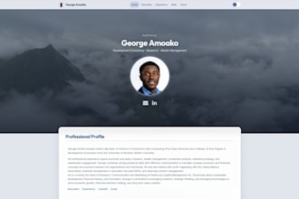 create a professional website using astro and tailwind CSS