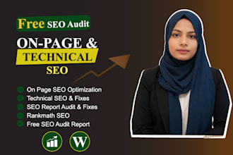 do wordpress website on page seo and technical fixes for top ranking