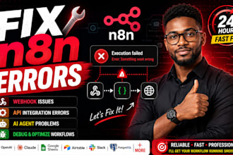 fix n8n workflow n8n automation webhook API ai agent errors whatsapp