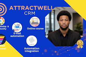 build your attractwell CRM, funnel, and automation system for coaches
