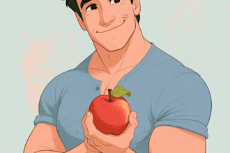 make an cartoon into disney cartoon portrait