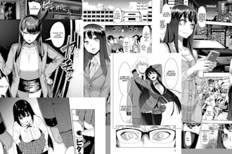 draw manga comic illustration nsfw anime manga comic manga page as manga artist