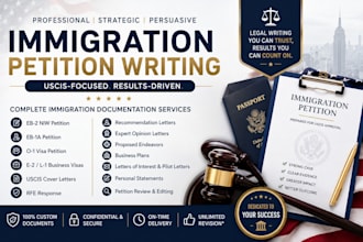 prepare employment based immigration petition documents