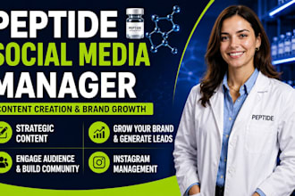 do peptide marketing, facebook and google ads for brands
