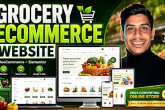 build a modern grocery ecommerce website with woocommerce