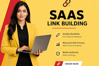 build high quality saas backlinks with manual link building