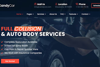 design wix roadside assistance website click to call wix jump start website