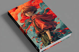 draw a paint your book cover art