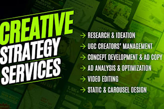 your meta ads creative strategist to build winning ad creatives strategist brand
