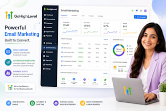 build email automations, workflows, sequences, and CRM automation