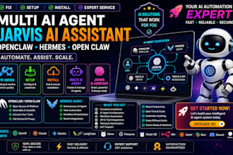 fix setup install multi ai agent jarvis ai assistant openclaw hermes open claw