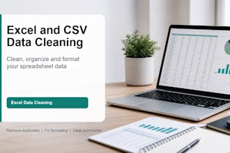 clean and analyze your excel or CSV data