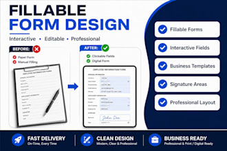 create fillable and interactive forms for your business