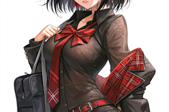make a anime character