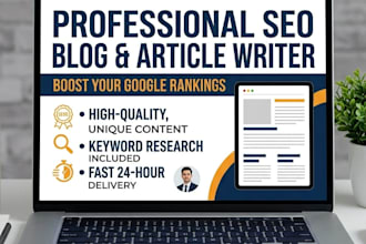 write SEO educational blog post and articles