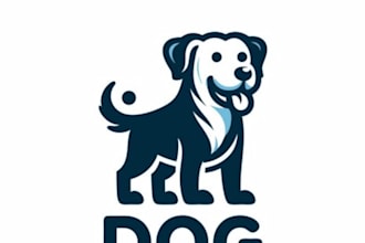 design a unique animal pet equestrian logo with branding