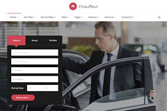 create a car rental booking wordpress website