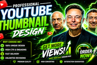 design the best clickbait youtube thumbnails